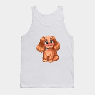 Cute puppy cocker spaniel Tank Top